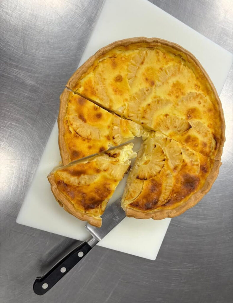 ricco traiteur tarte ananas